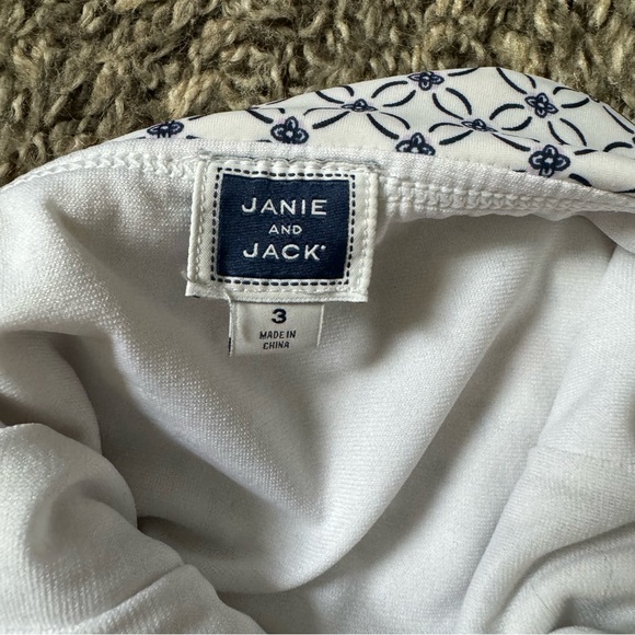 Janie and Jack Floral Halter Neck Swimsuit - Picture 5 of 8